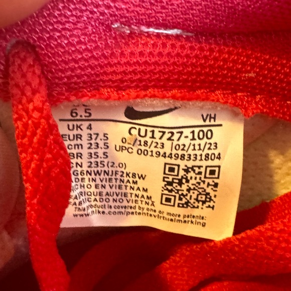 Nike Dunk Low Red size 6.5 women’s - Picture 4 of 11